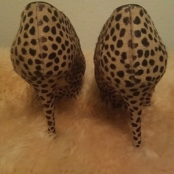 Cheetah Platform heels 10.5 - Picture 2 of 3